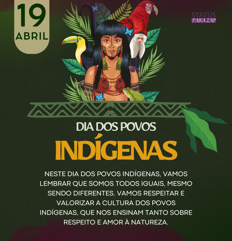 Dia dos povos indígenas educação infantil