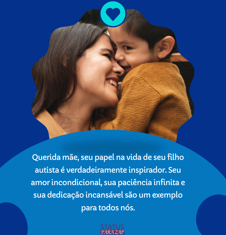 Mensagem para mãe de autista